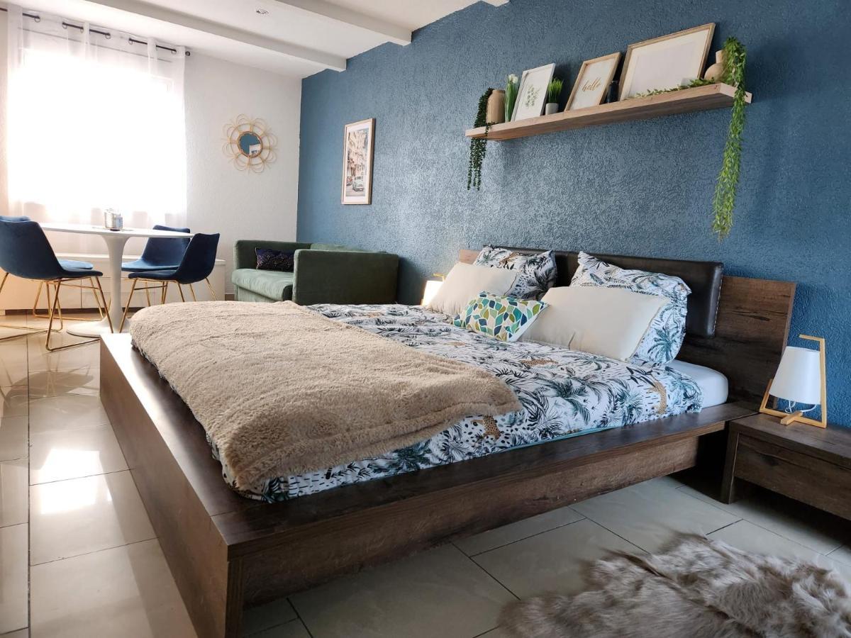 Suite 2 Lits Auberge Du Manala Hotel 24 24 Proche Basel Сен-Луи Экстерьер фото